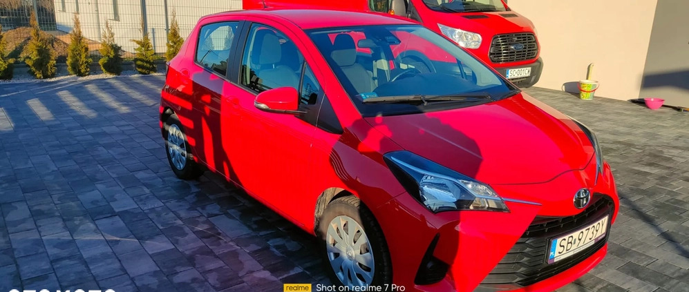 Toyota Yaris cena 40500 przebieg: 79135, rok produkcji 2019 z Częstochowa małe 121